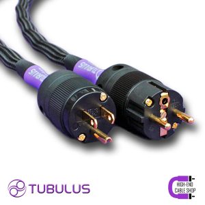 1 High end cable shop Tubulus Argentus power cable V3 high end solid core copper schuko gold plated netkabel stroomkabel stekker hifi
