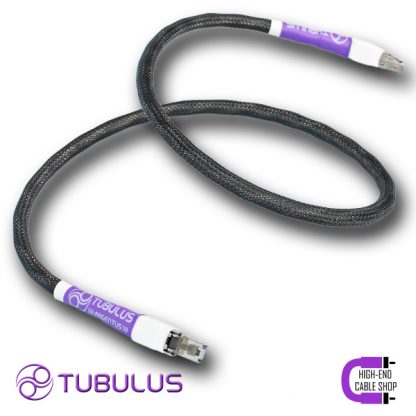 3 High end cable shop Tubulus Argentus Ethernet Cable RJ45 100Mbps 10Gbps shielded silver streaming audio