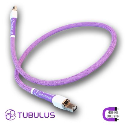 3 High end cable shop Tubulus Concentus Ethernet Cable RJ45 100Mbps 10Gbps shielded silver streaming audio