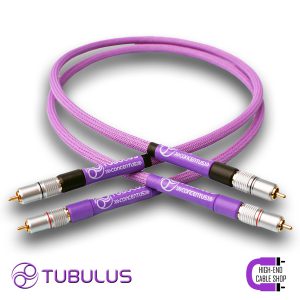 High end cable shop Tubulus Concentus Analog Interconnect rca cinch silver 3